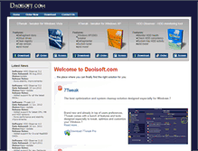 Tablet Screenshot of daoisoft.com